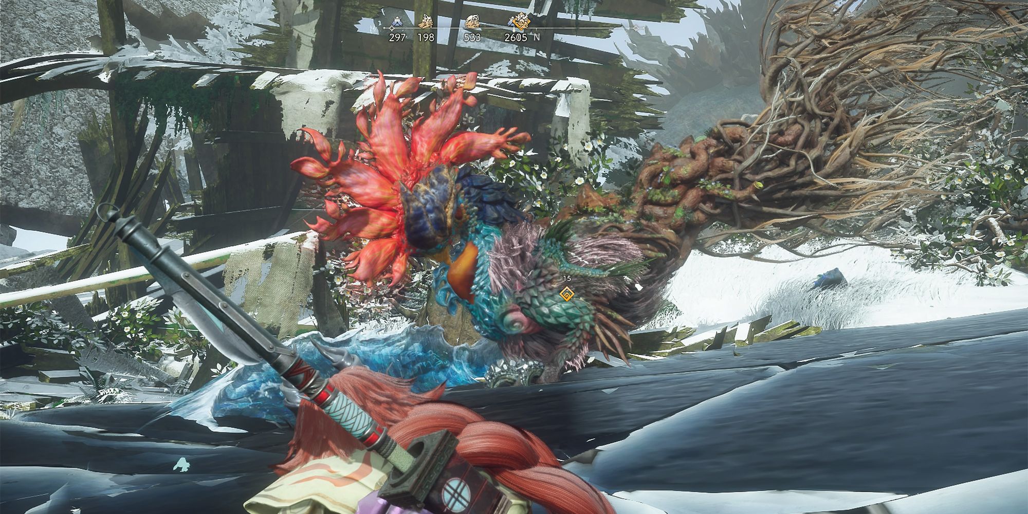 ripclaw roaming around the frozen beach