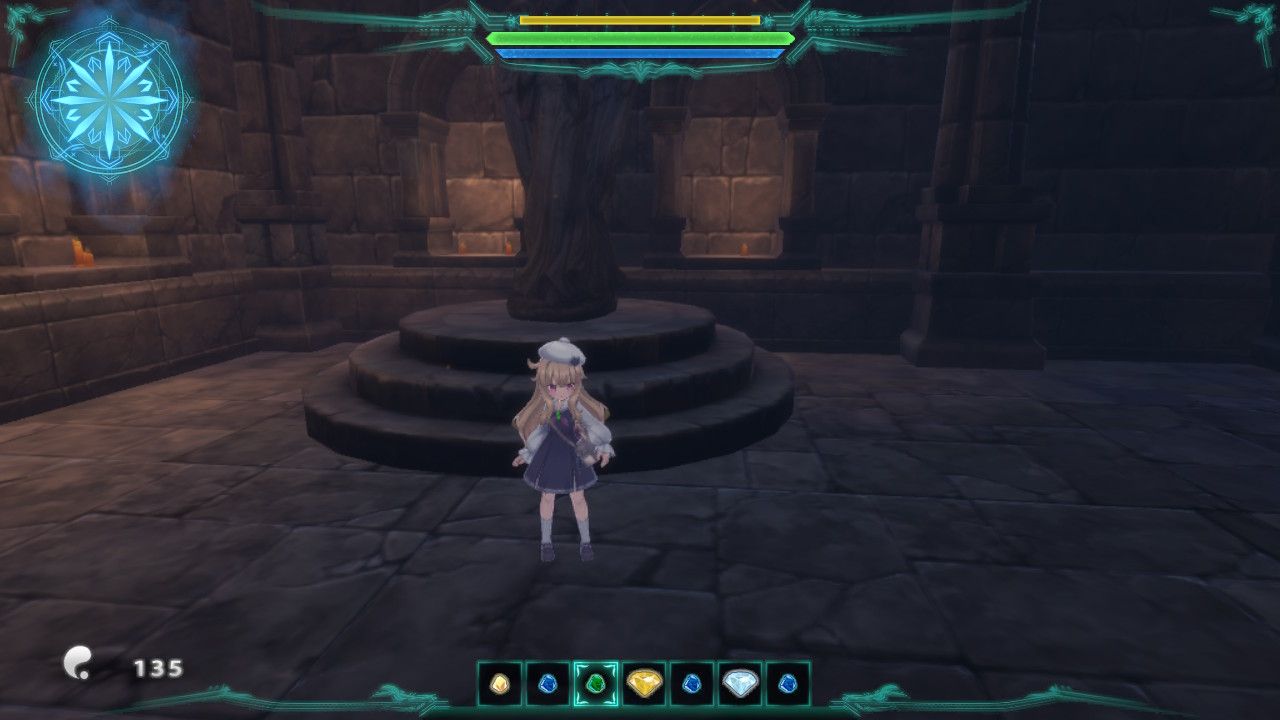 Nobeta in her sailor outfit in Little Witch Nobeta.