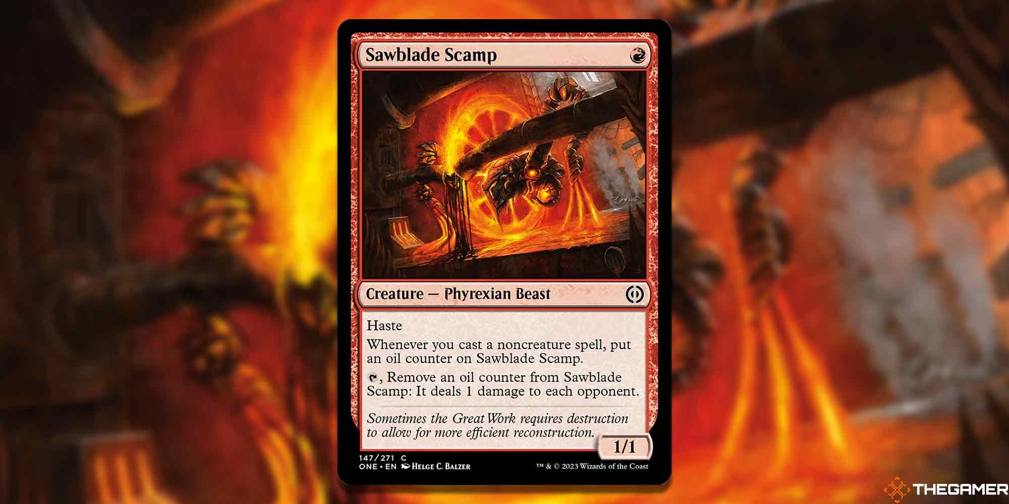 Sawblade Scamp MTG Card
