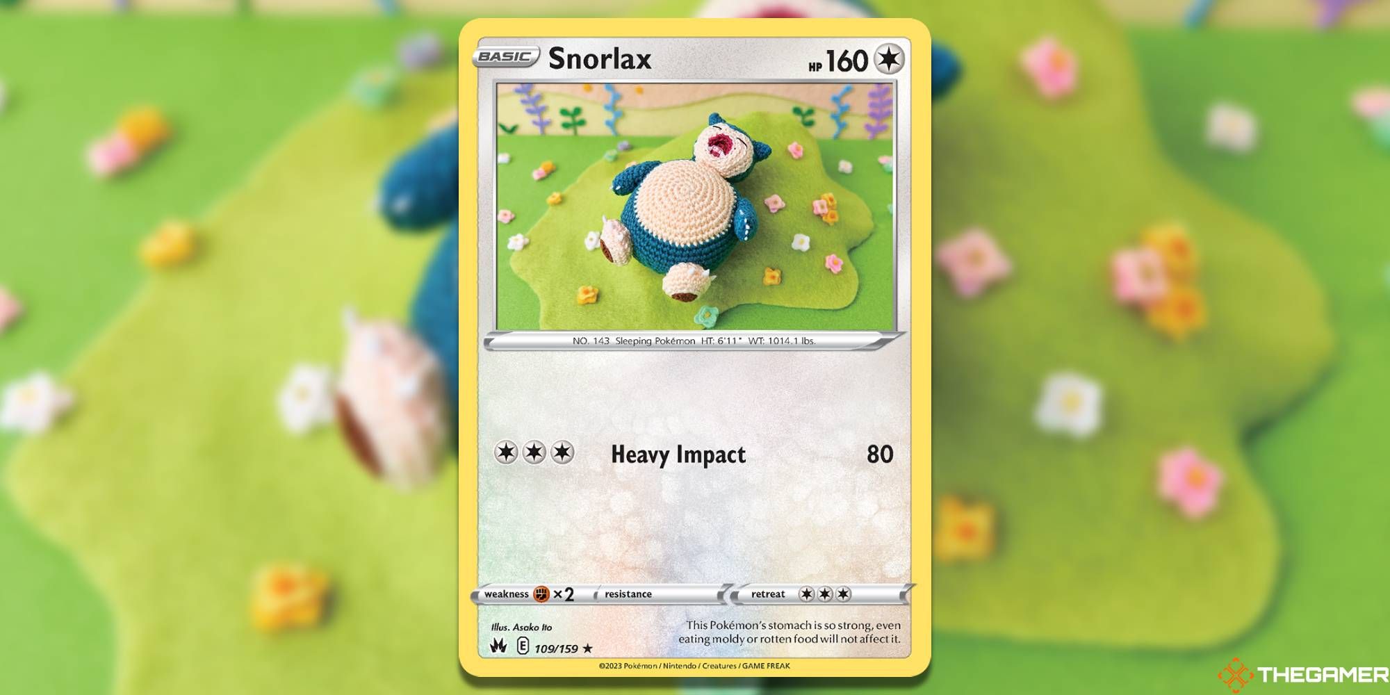 Snorlax Crown Zenith Card Art