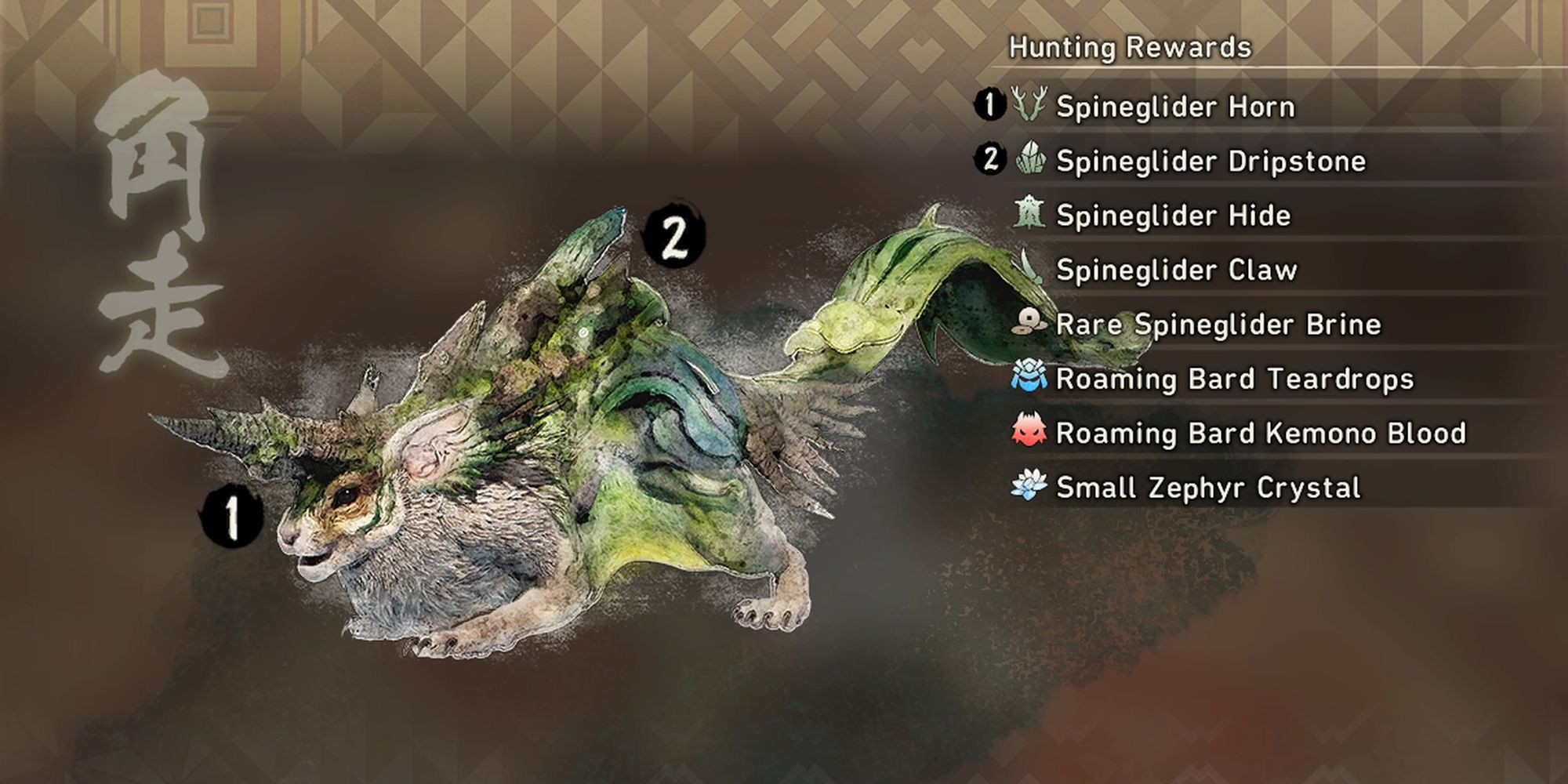 spineglider drops and materials