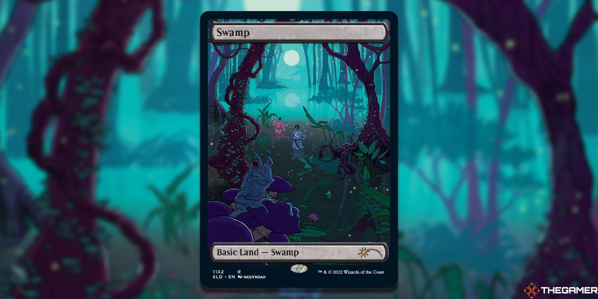 Swamp Secret Lair by Kozyndan, MTG land