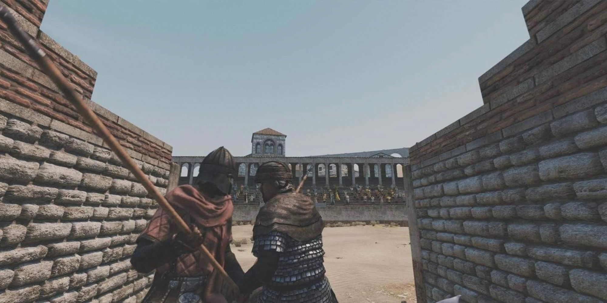 taking down foes in the arena of mount and blade 2