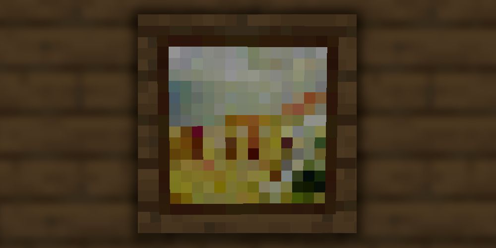 Target Successfully Bombed Minecraft Painting