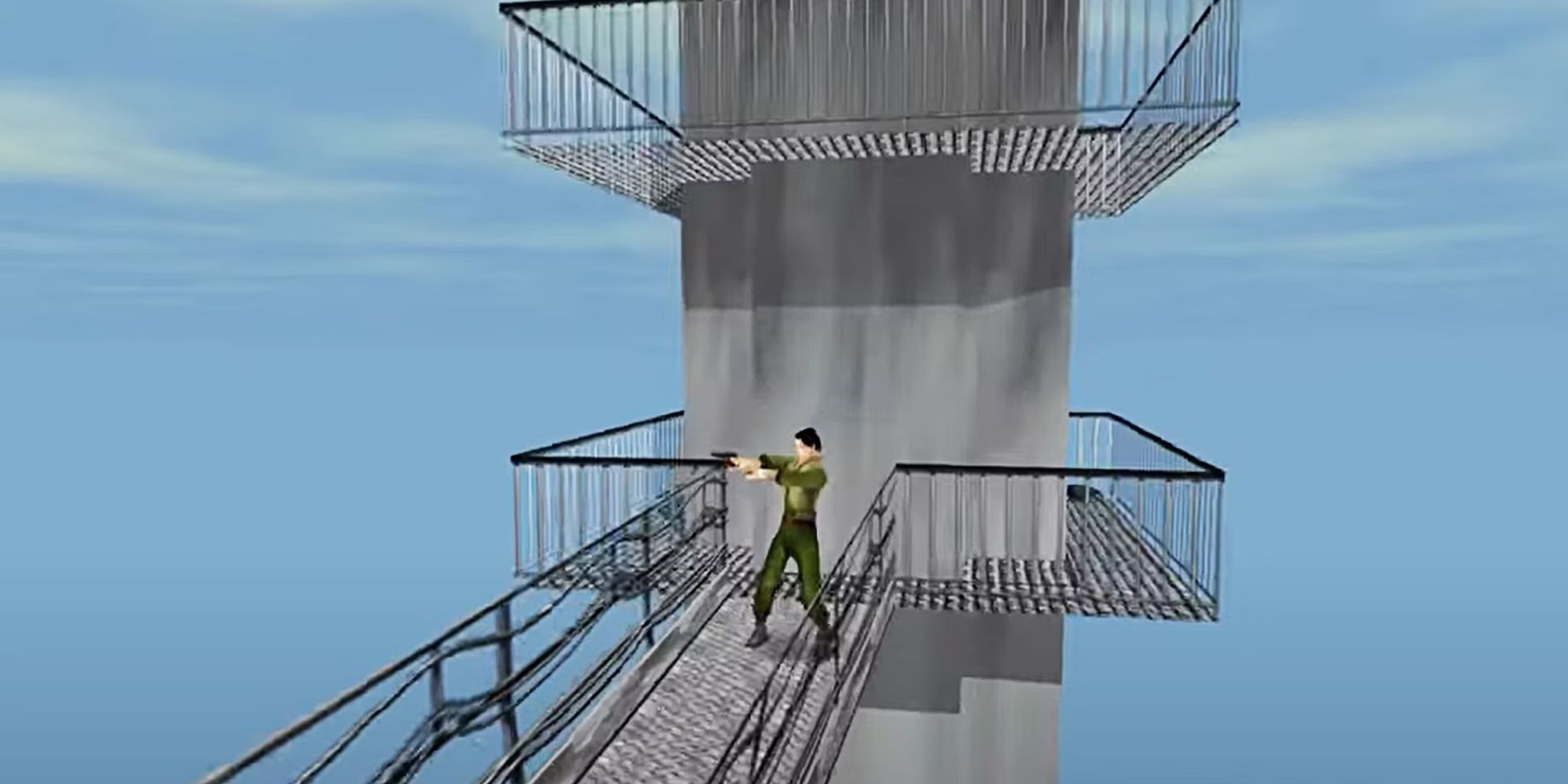 The Cradle level in GoldenEye 007