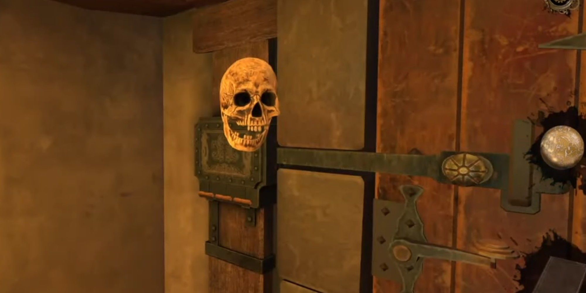 the house of da vinci skull door