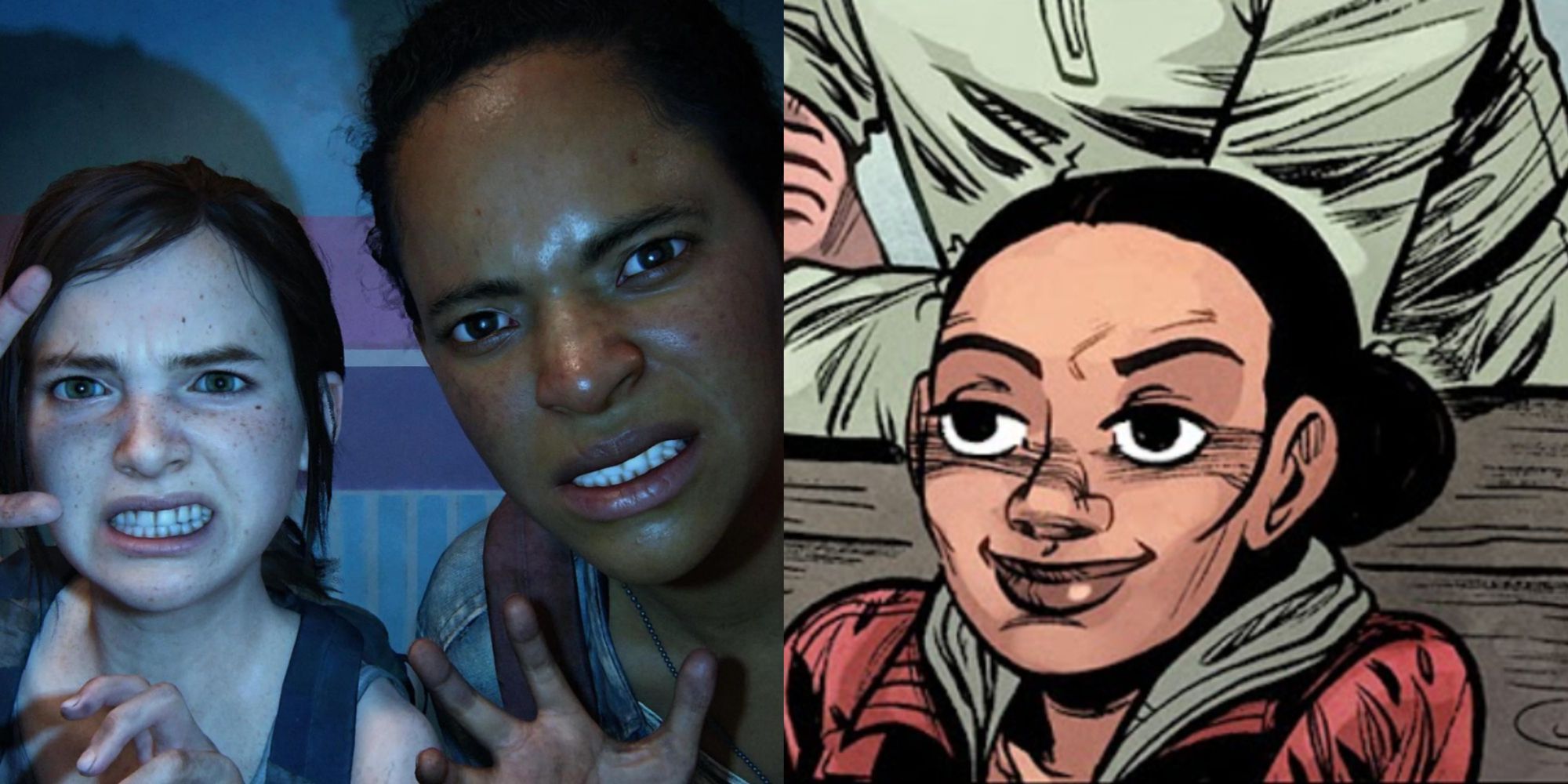 The Last Of Us Who Is Riley Featured Split Image Featuring Ellie and Riley From Last Of Us Part 1 and Riley From American Dream