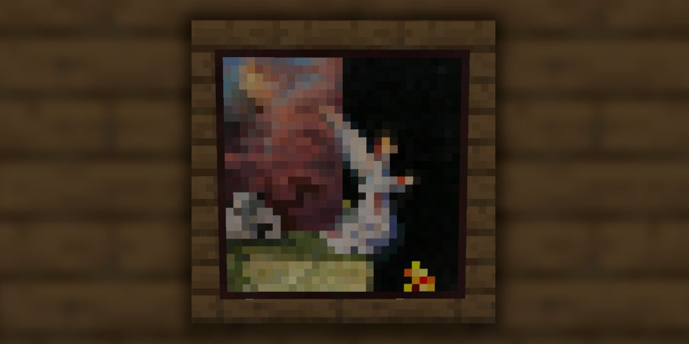 The Void  Minecraft Painting