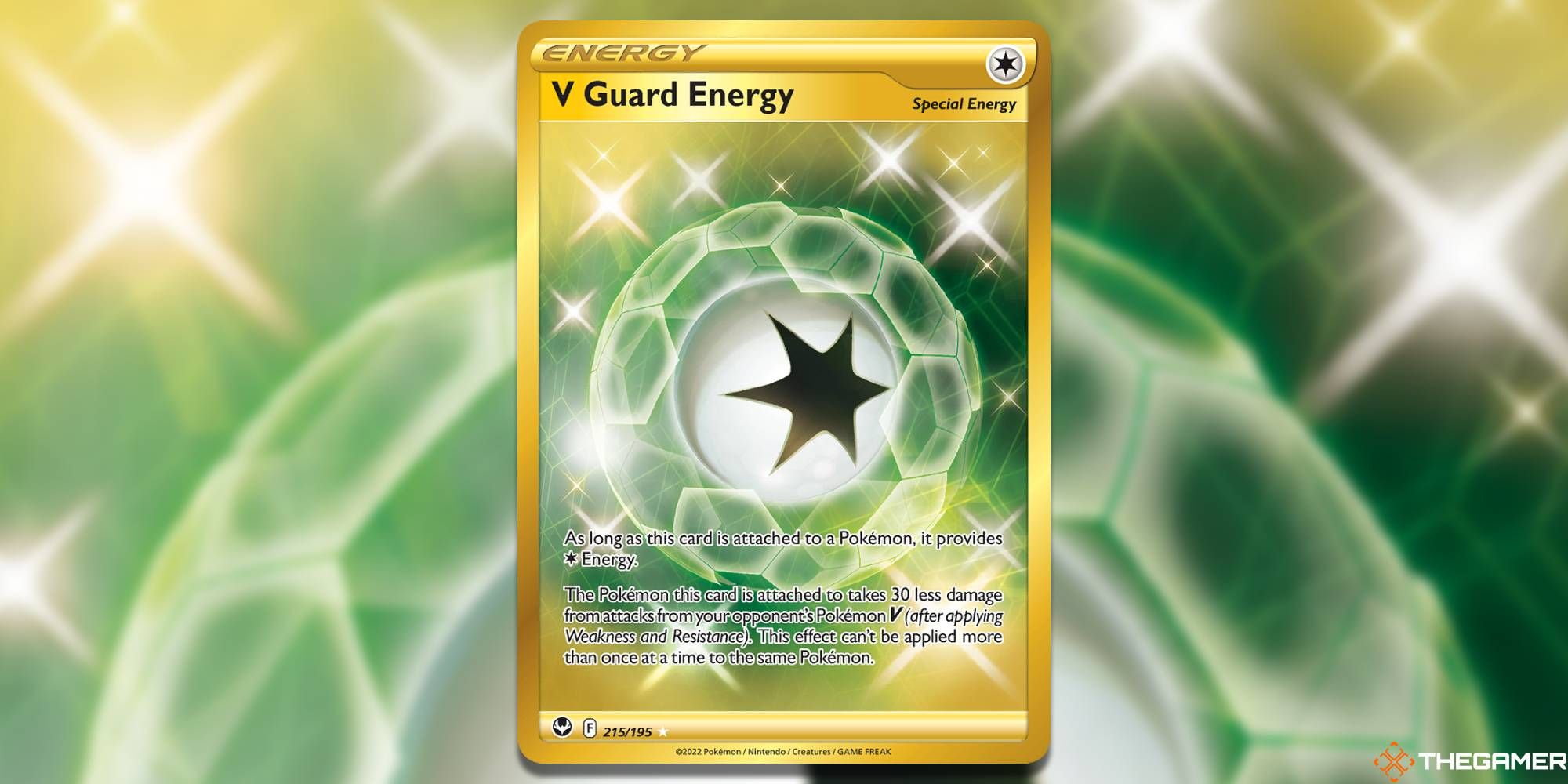 V Guard Energy Silver Tempest Pokemon TCG