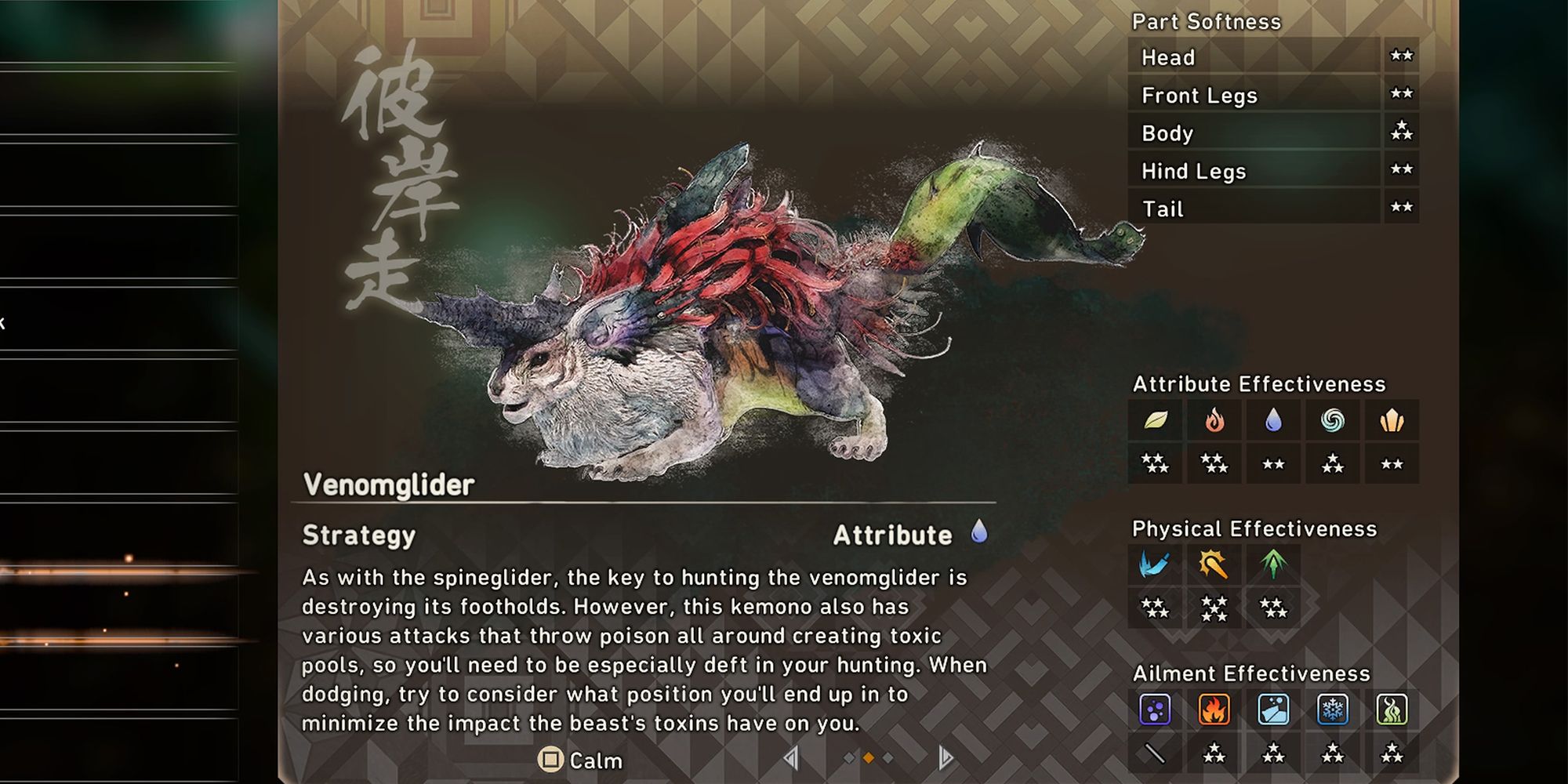 venomglider ecology page