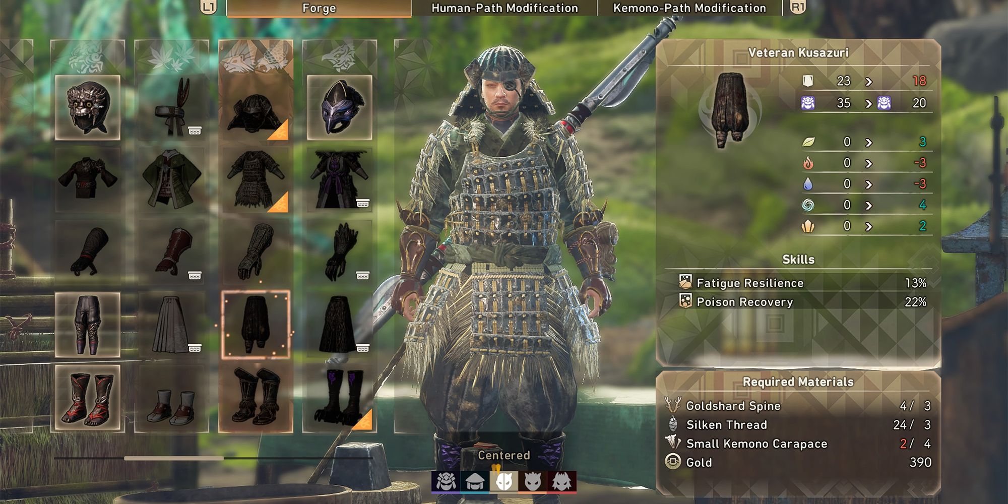 veteran armor set