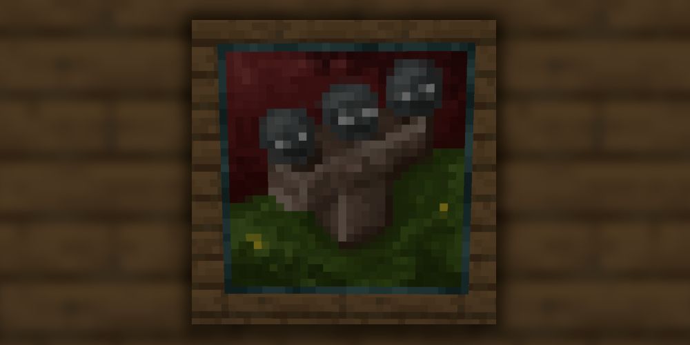 Wither Minecraft Painting