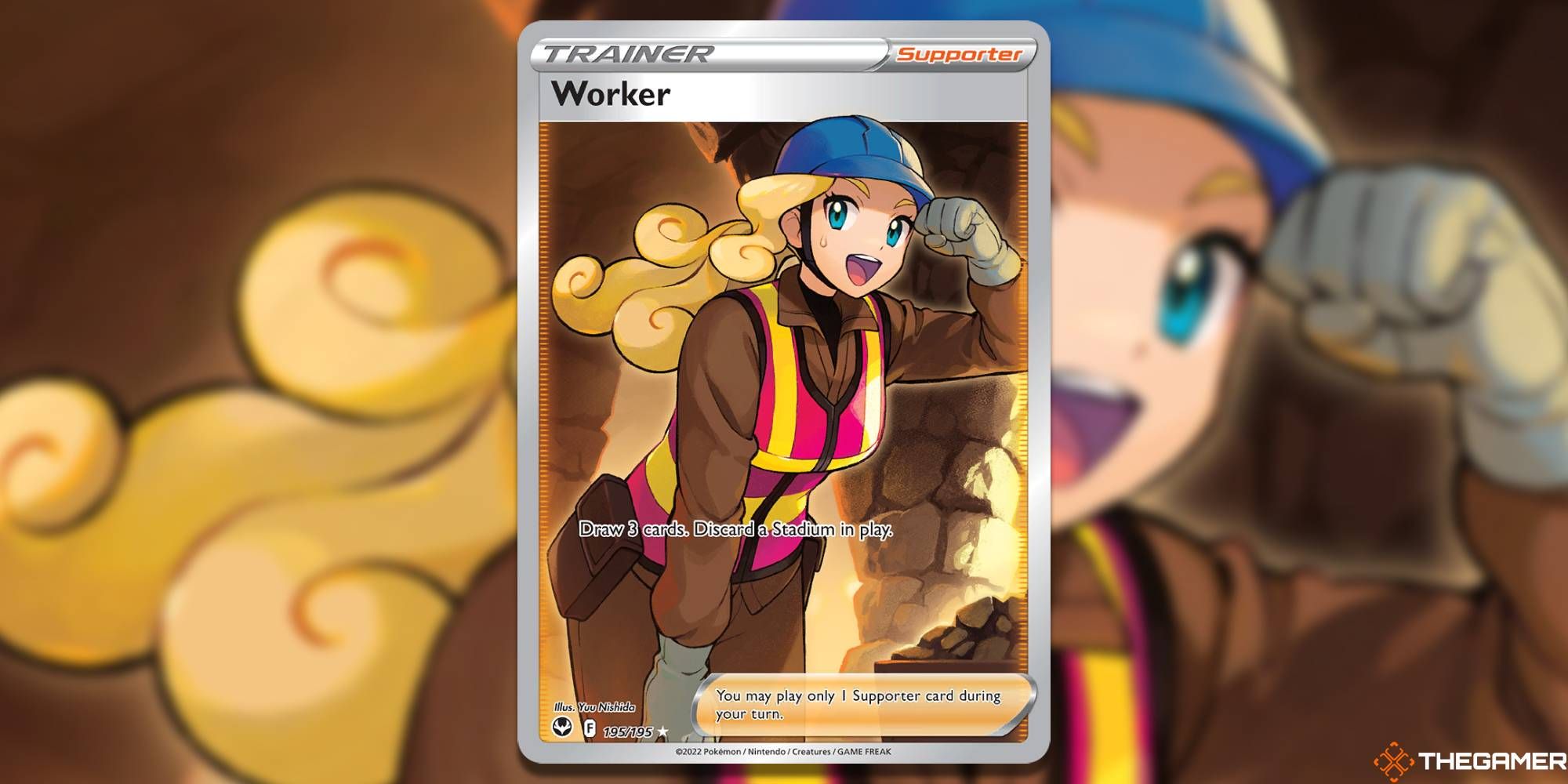 Worker Silver Tempest Pokemon TCG