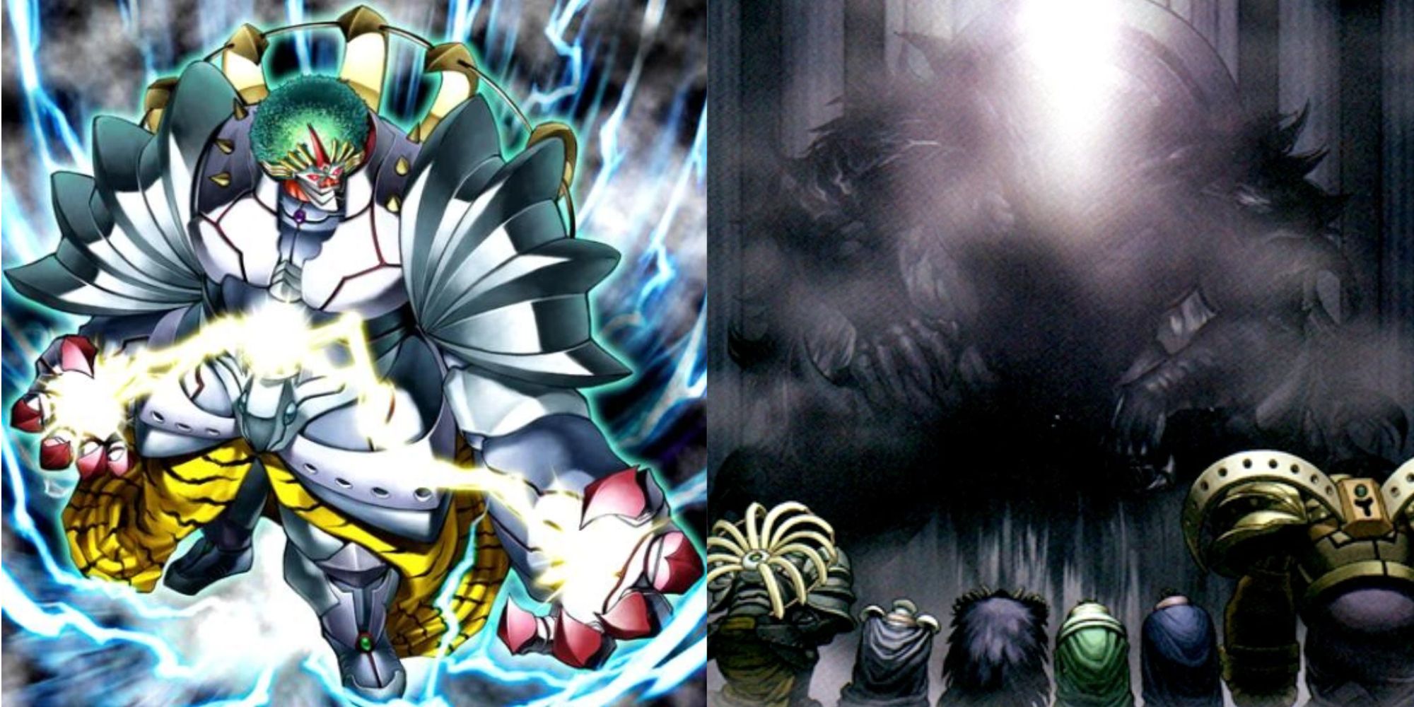 yugioh monarch archetype with zaborg monster and true monarch spell card art