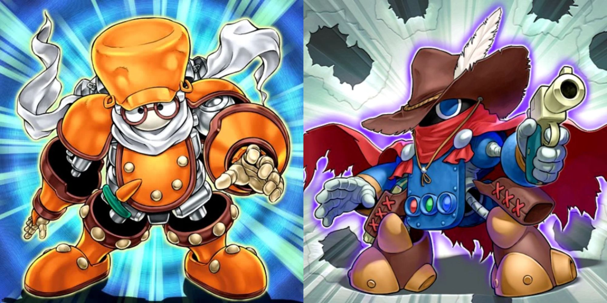yugioh synchron archetype junk synchron and quickdraw synchron monster card art