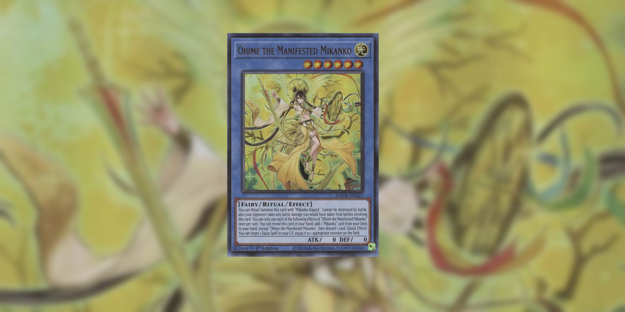 YuGiOh! Ohime The Manifested Mikanko