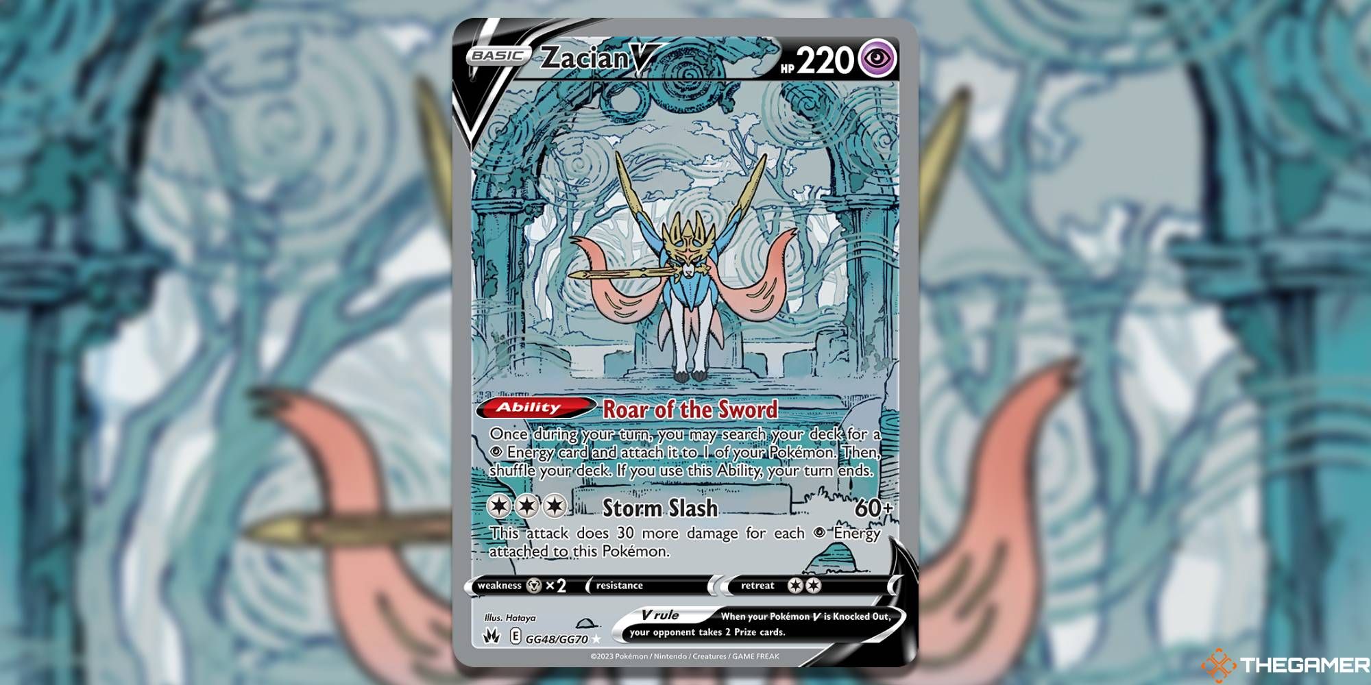 Zacian V Pokemon TCG