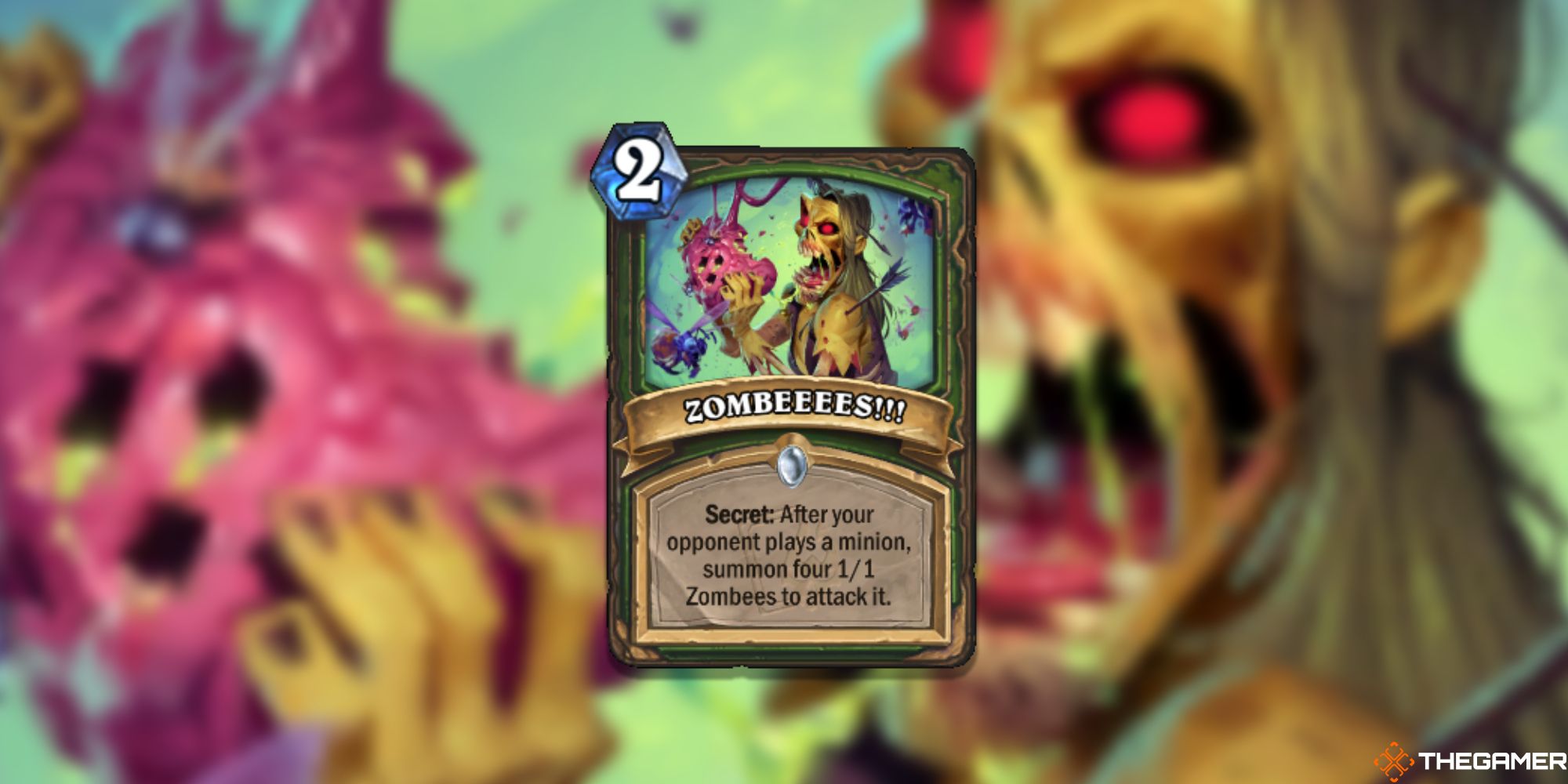 Zombeeees!!! Hearthstone Card