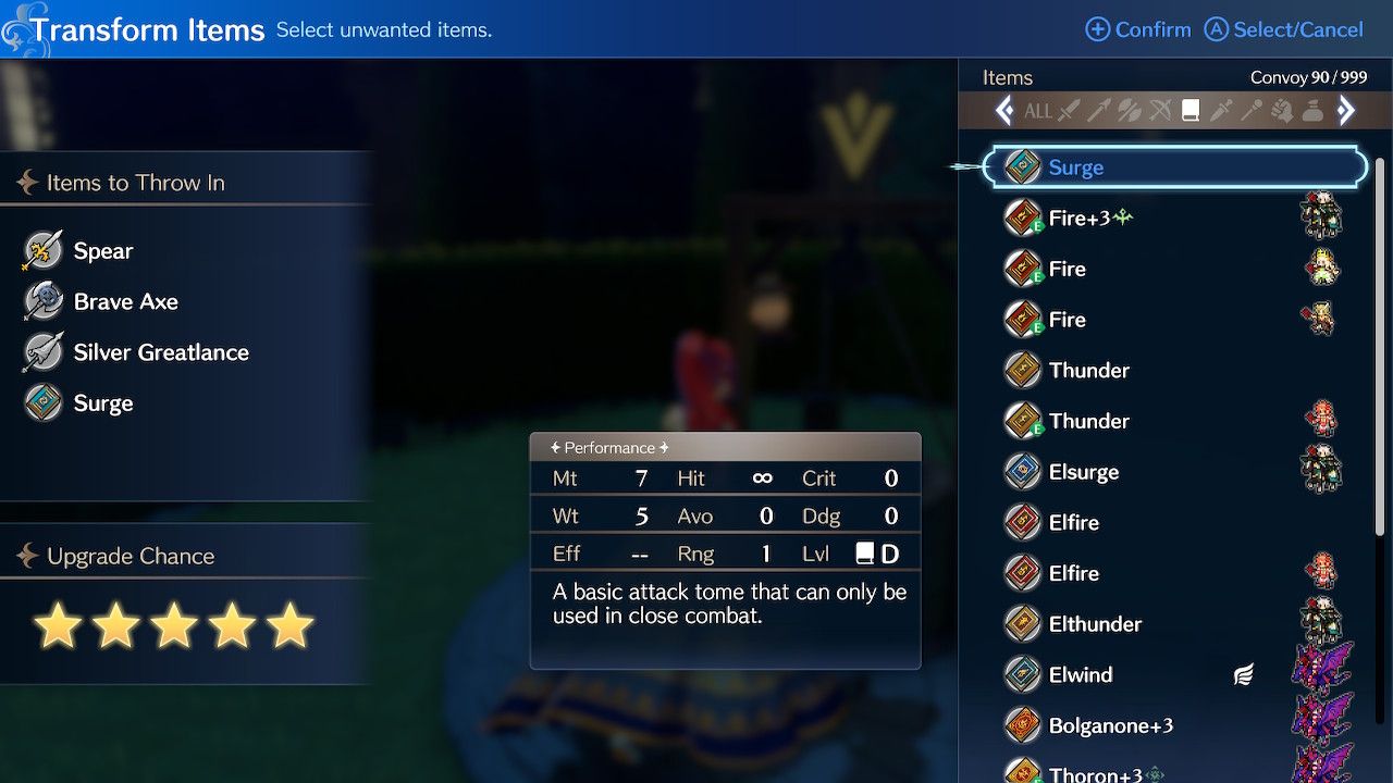 Placing Items In Ancient Well To Reach 5-Star Tier