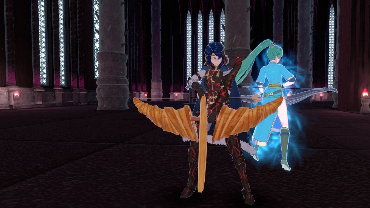 Alcryst Wielding Croissbow Joke Bow