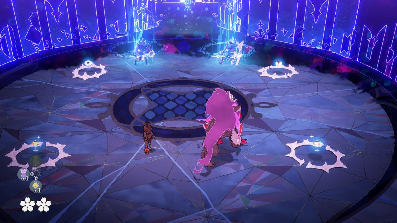 Cereza And Cheshire Watching Two Devious Trappers Spawn In Arena