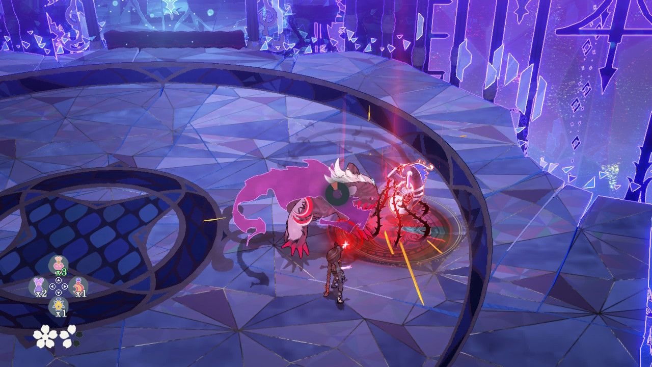 Cereza Using Thorn Bind To Restrain Pixie For Cheshire
