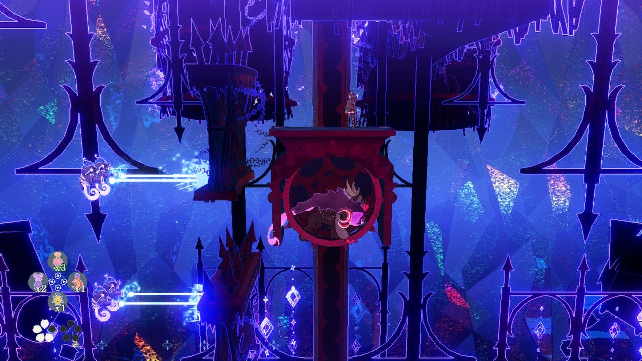 Cereza Uses Walls To Pass Through Final Laser Puzzle