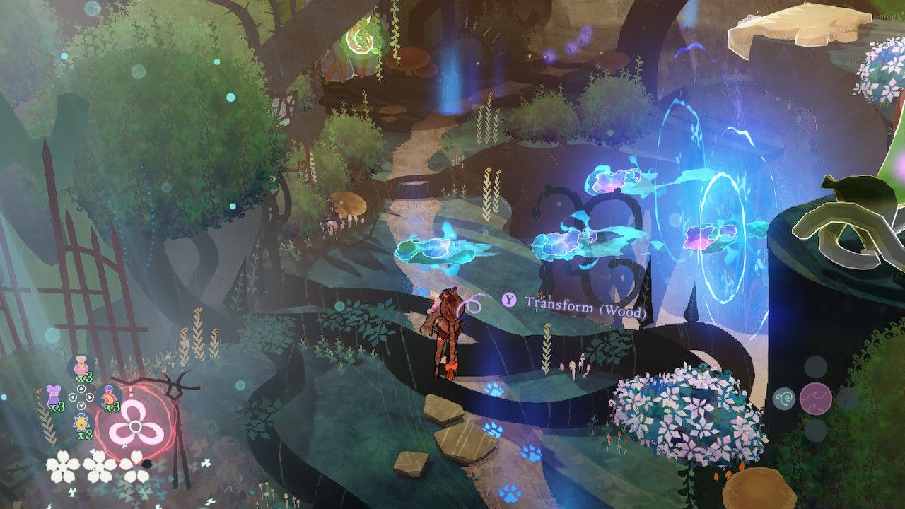 Cereza Approaches Deadly Turret Blast In Sunspeckled Grove