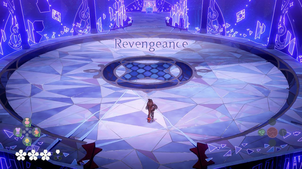 Cereza Entering Revengeance Combat Arena