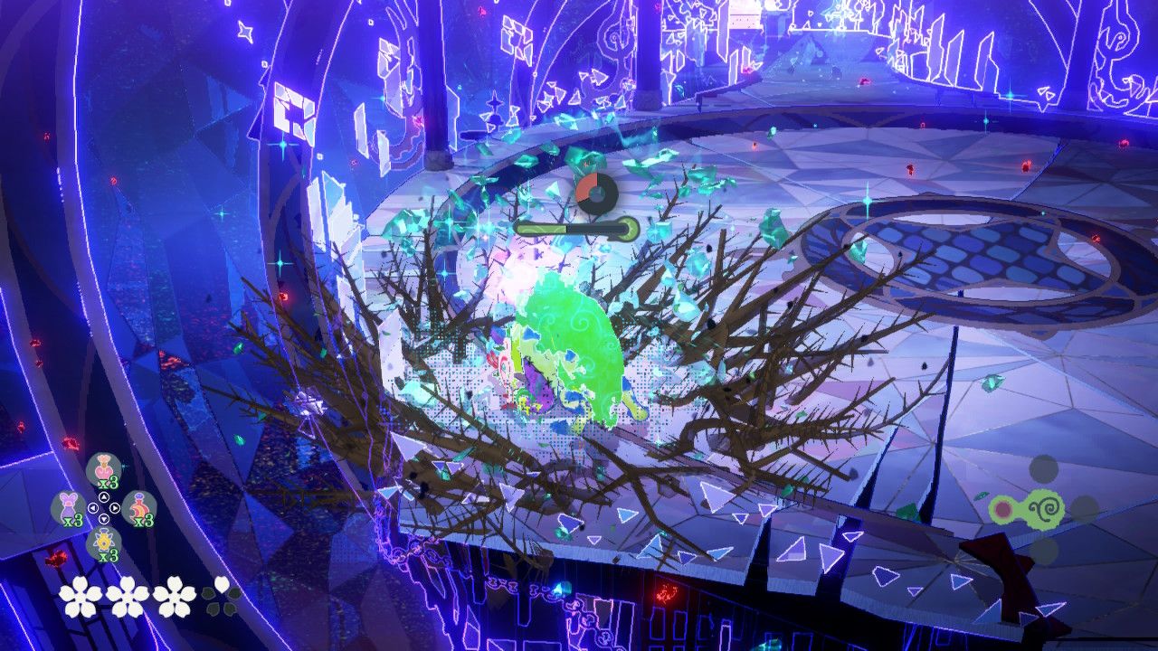 Cheshire Using Bind Combo On Final Enemy During Revengeance Combat