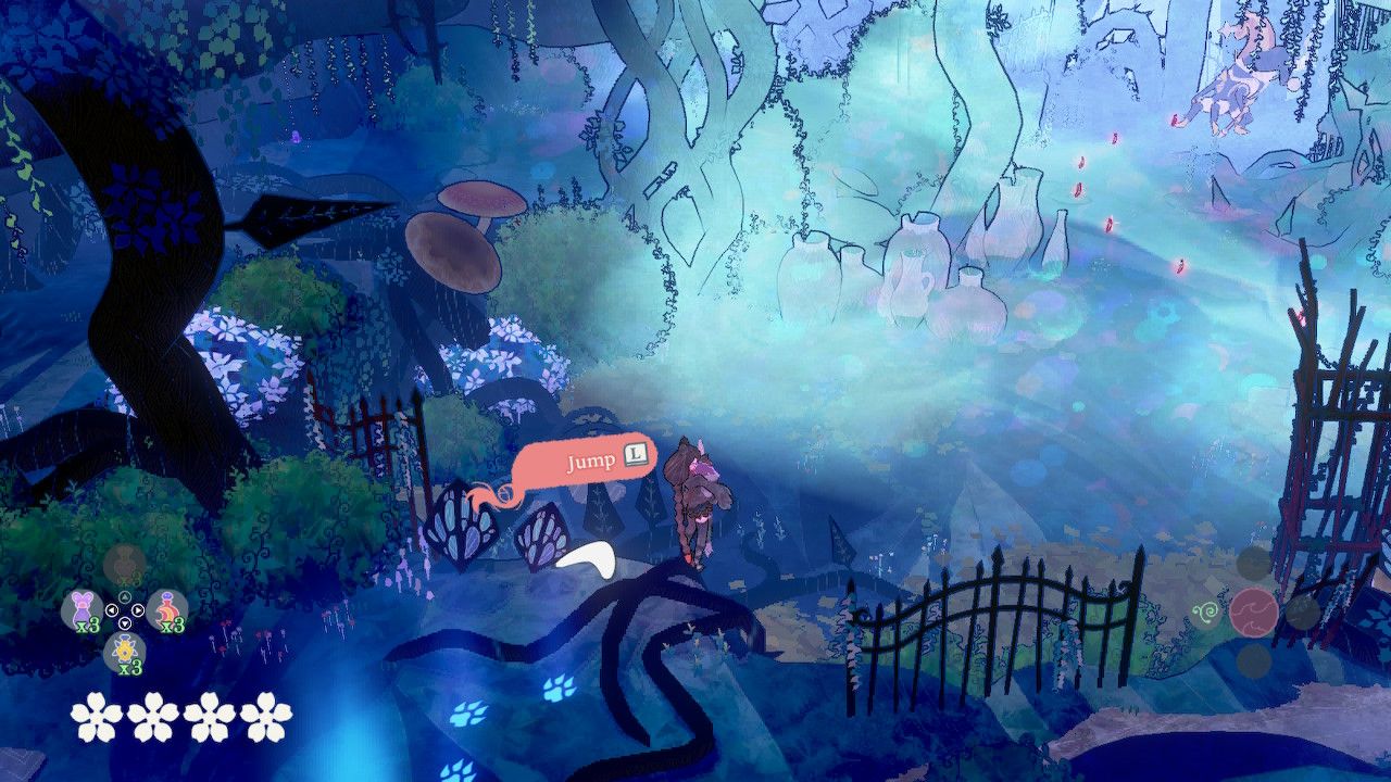 Cereza Preparing To Jump Into Jester's Illusion Before Puncture Tir Na Nog