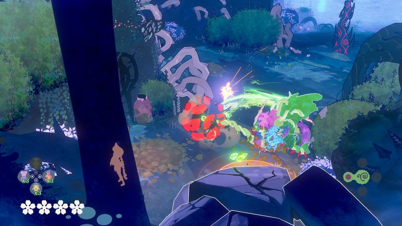 Cheshite Throwing Bomb At Blockade In Front Of Moon Pearl