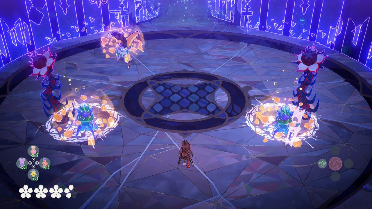 Cereza Faces The Jester And Two Minions In Phase Two