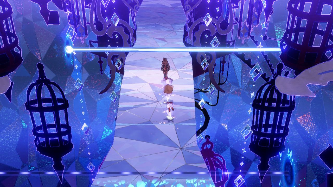 Cereza and Wisps Waiting For Lasers To Turn Off