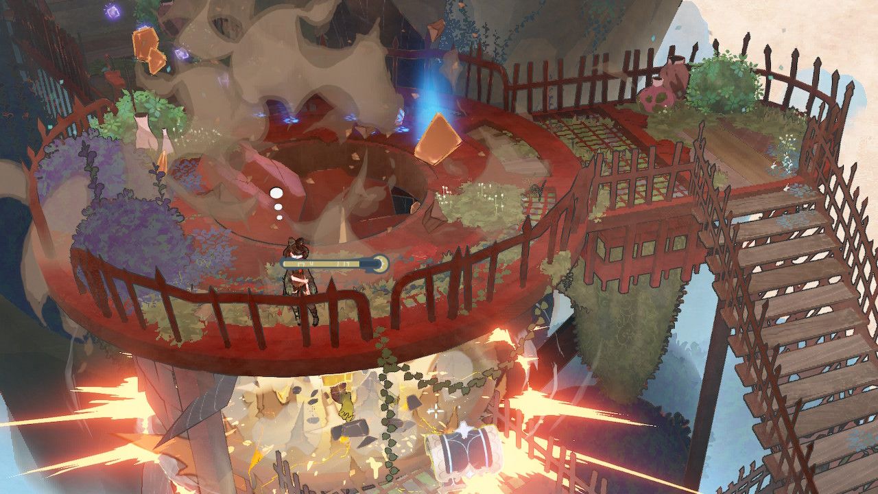Stone Cheshire Stomps A Path Downward To A Hidden Chest