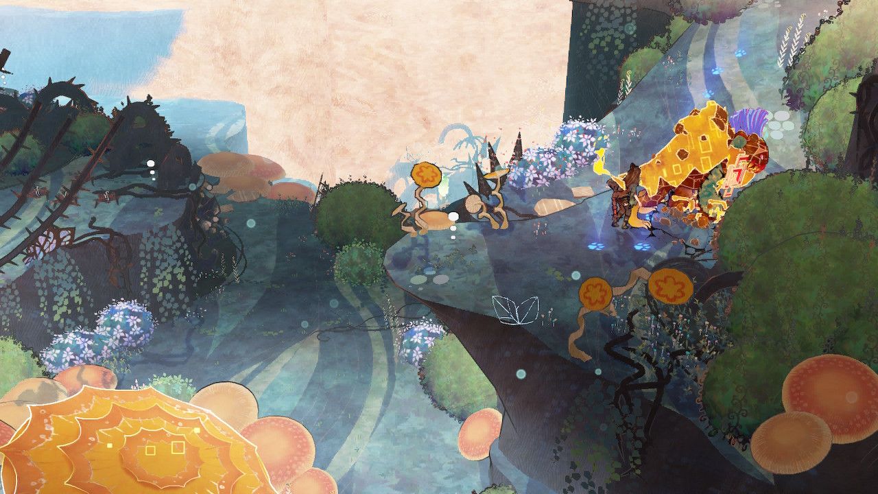 Cereza Lands On Path To Windy Knot After Stomping On Yellow Mushroom