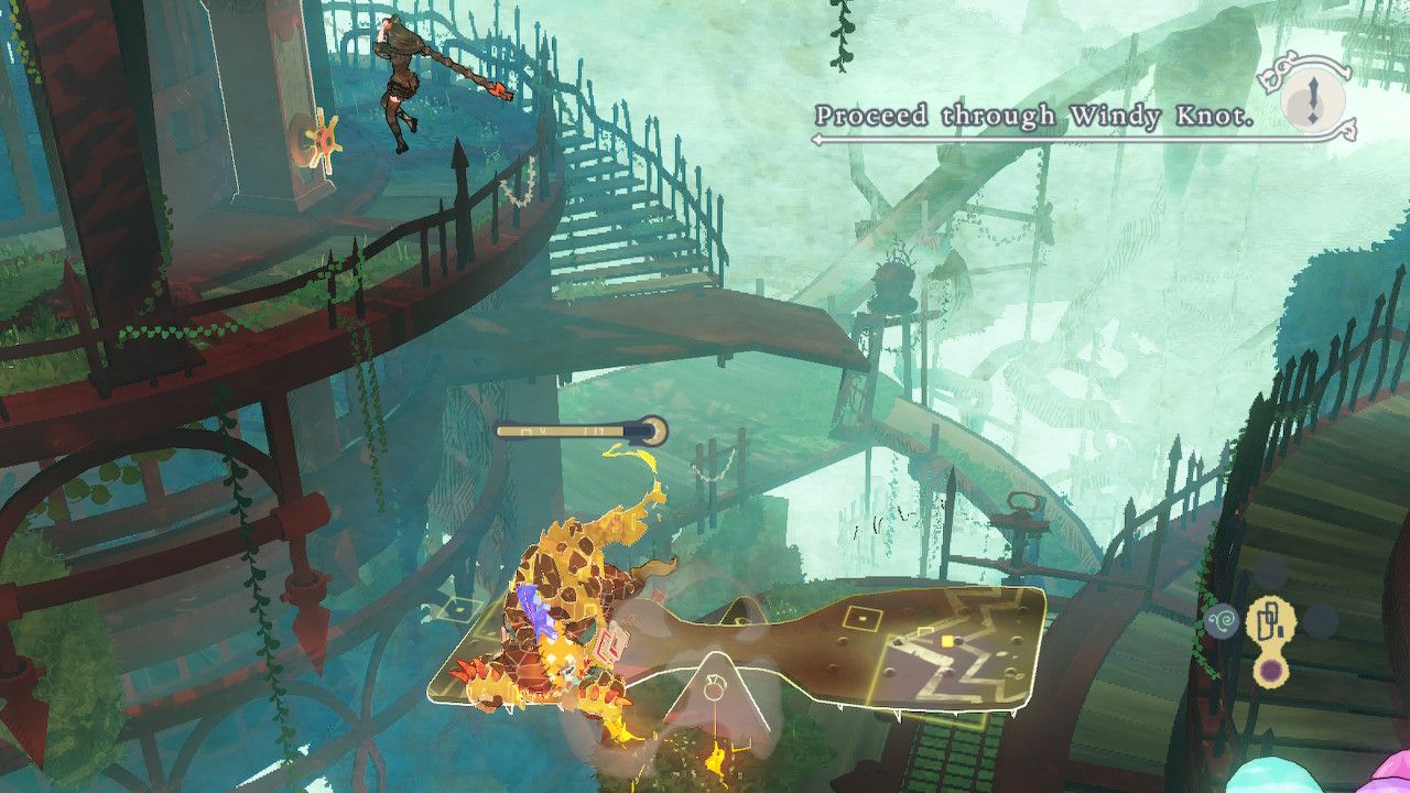 Cereza Is Launched By Stomping Cheshire Onto Watchtower Platform