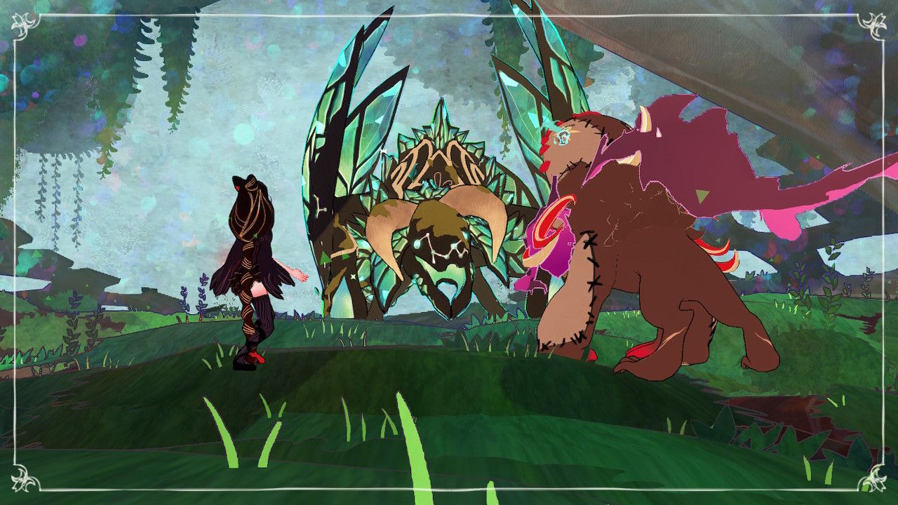 Cereza And Cheshire Meet The Jabberwock For The First Time