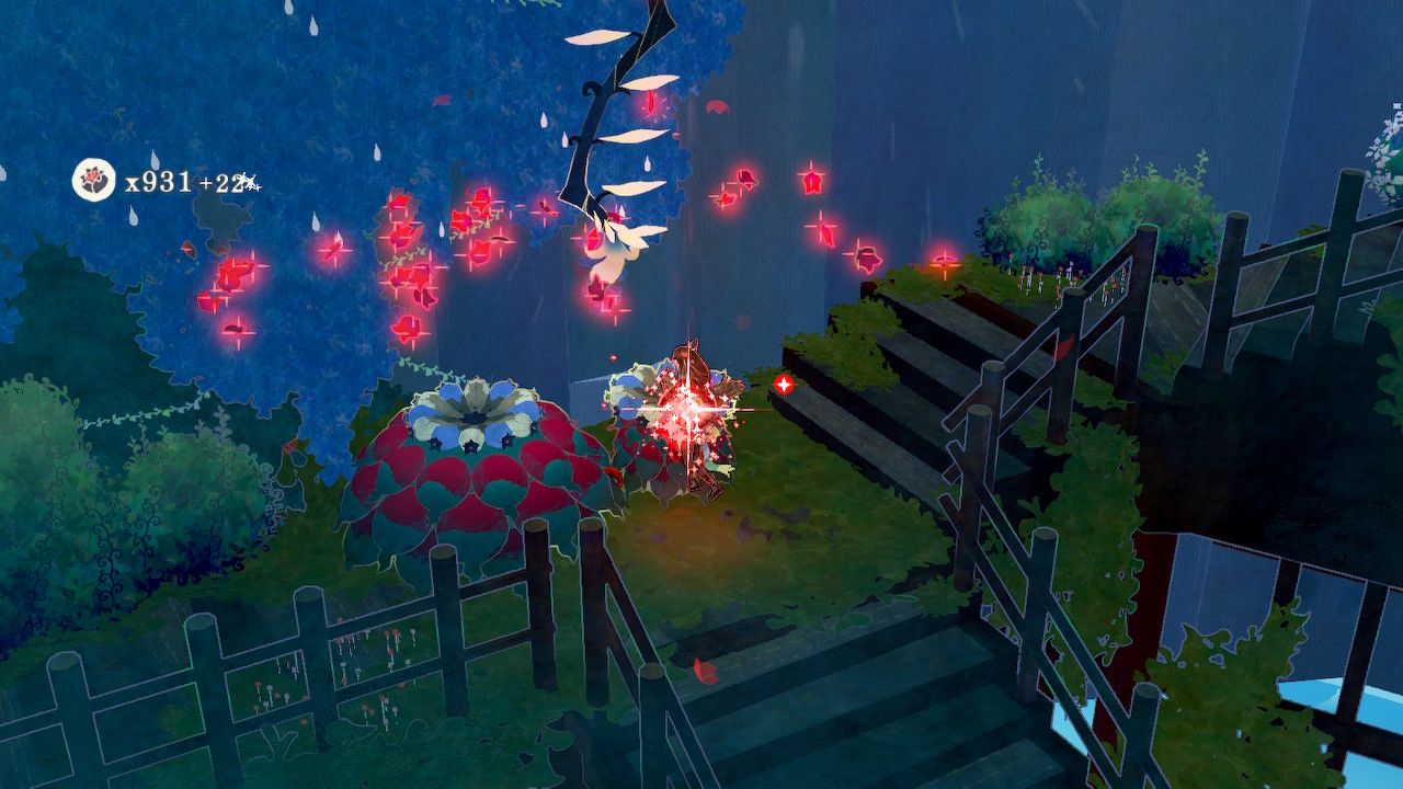 Cereza Grows Flowers To Reach The Mushroom Ladder