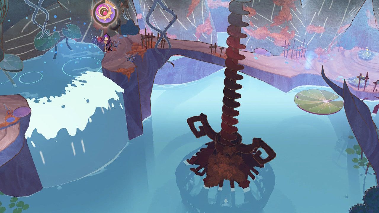 Bayonetta Absorbs Second Water Source In Lower Chalkroot Hollow