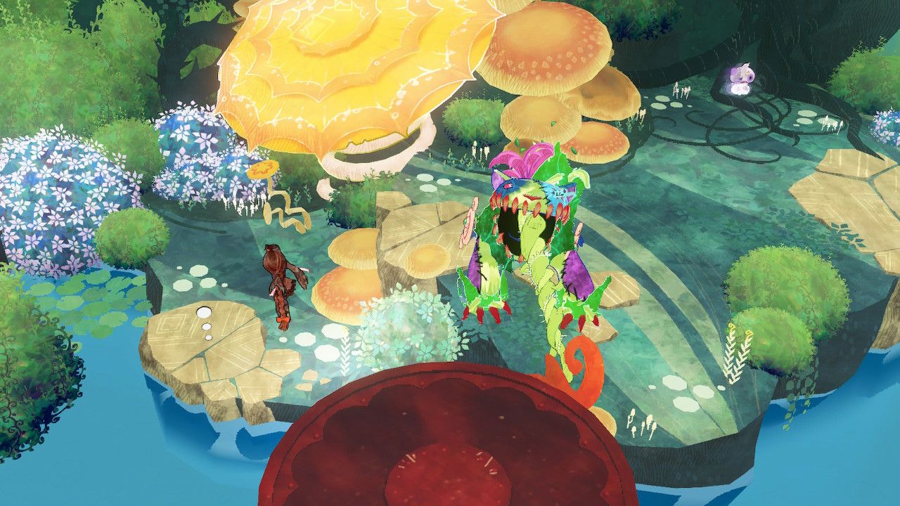 Cereza Jumps Off Platform Pulled By Wood Cheshire To Reach Wisp