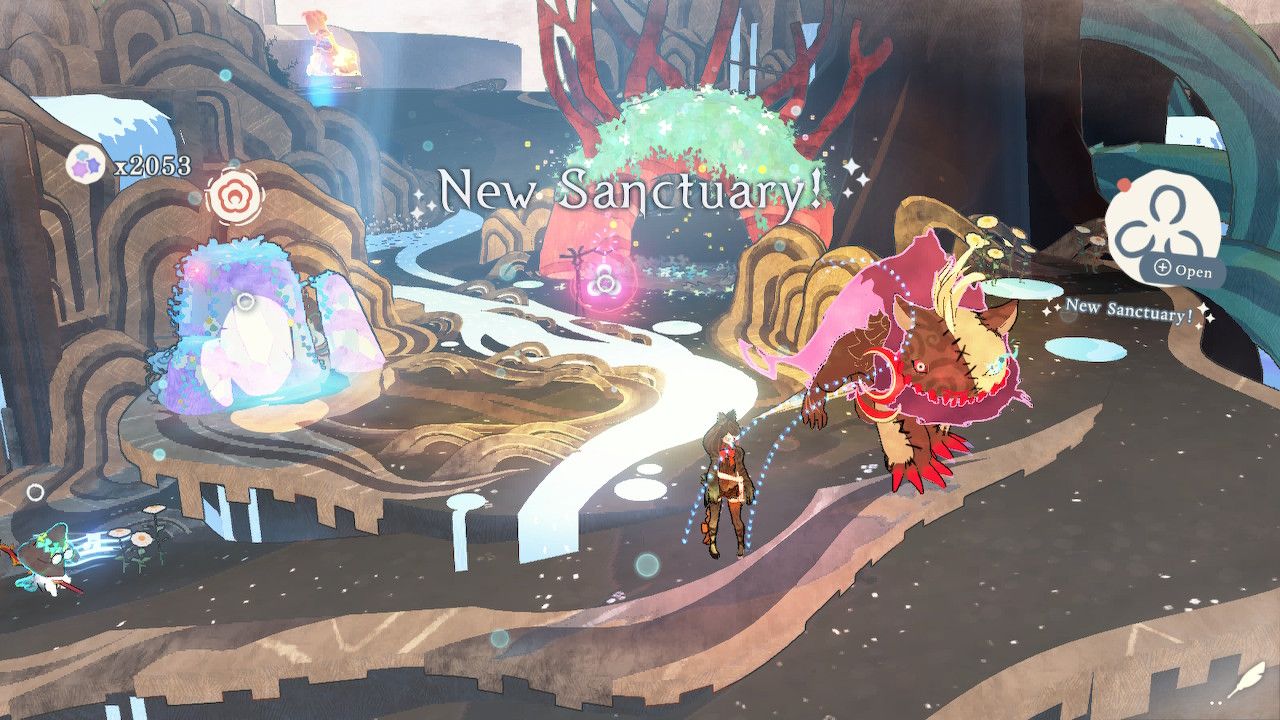 Cereza Enters Lake Nimueh Sanctuary With Cheshire First Time
