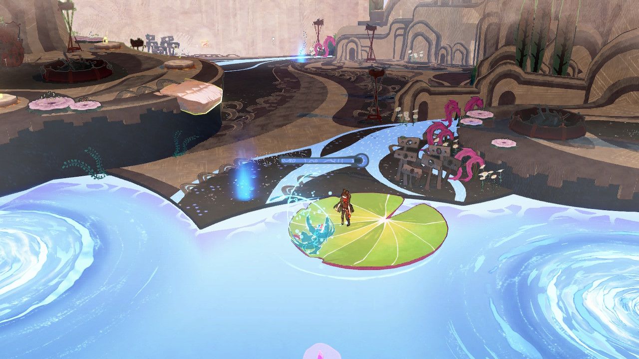 Cereza And Water Cheshire Reach Bank Near Two Whirlpools
