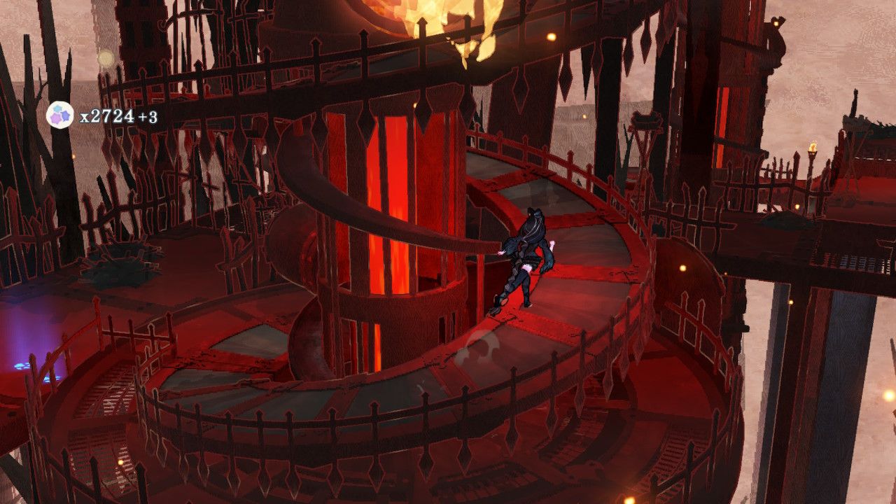 Cereza Runs Around Ramp Alone