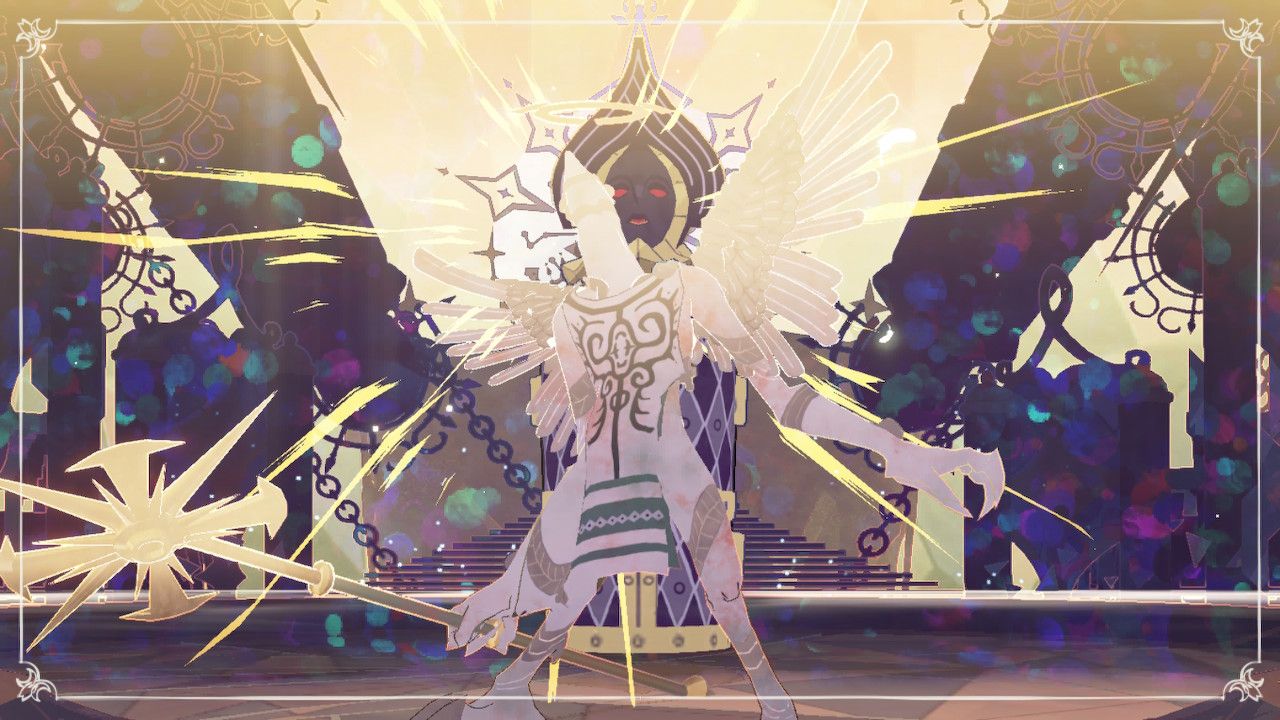Puca Summons Affinity Angel In Front Of Iron Maiden