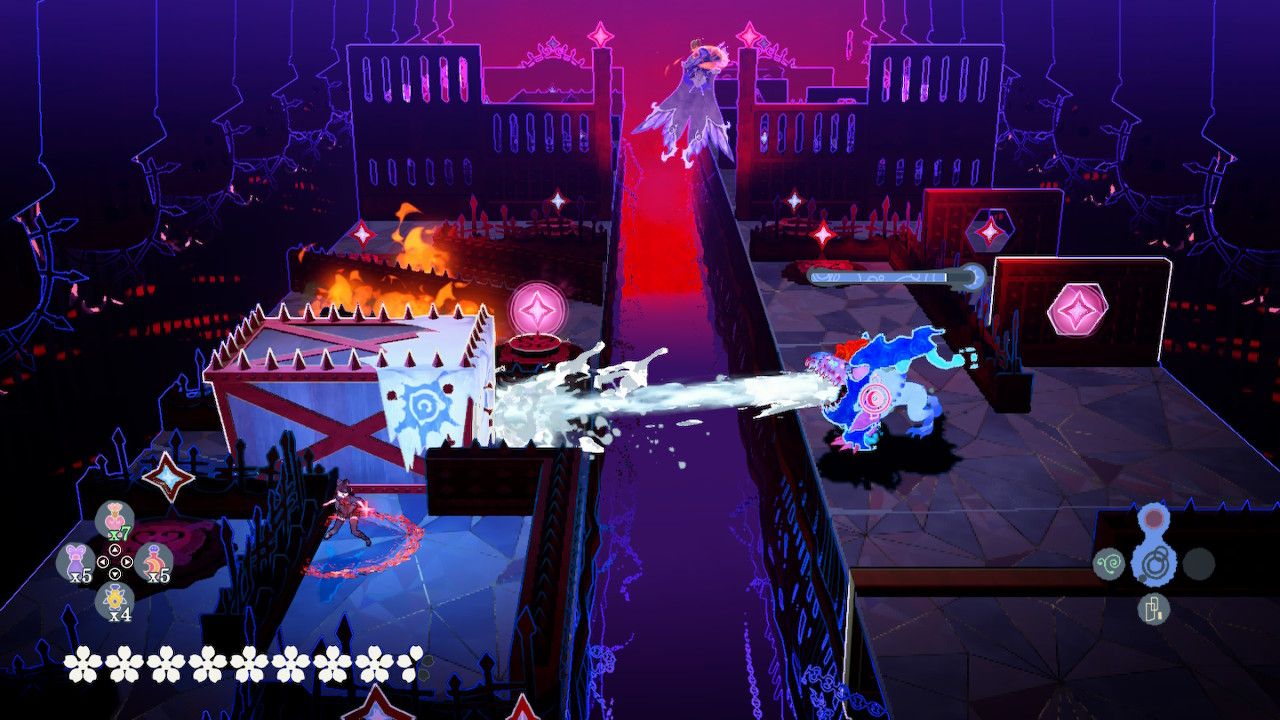 Cheshire Uses Aquastream To Push Crate In Cereza's Way