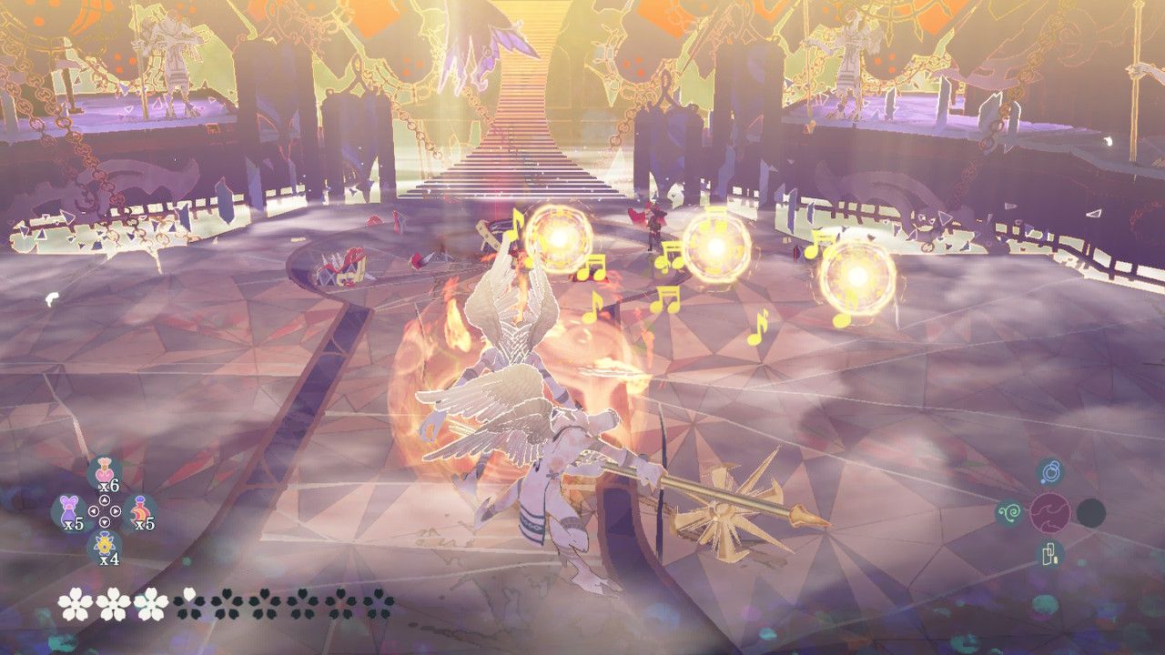 Cereza Dodges Affinity Music Orb Attack During Phase Three
