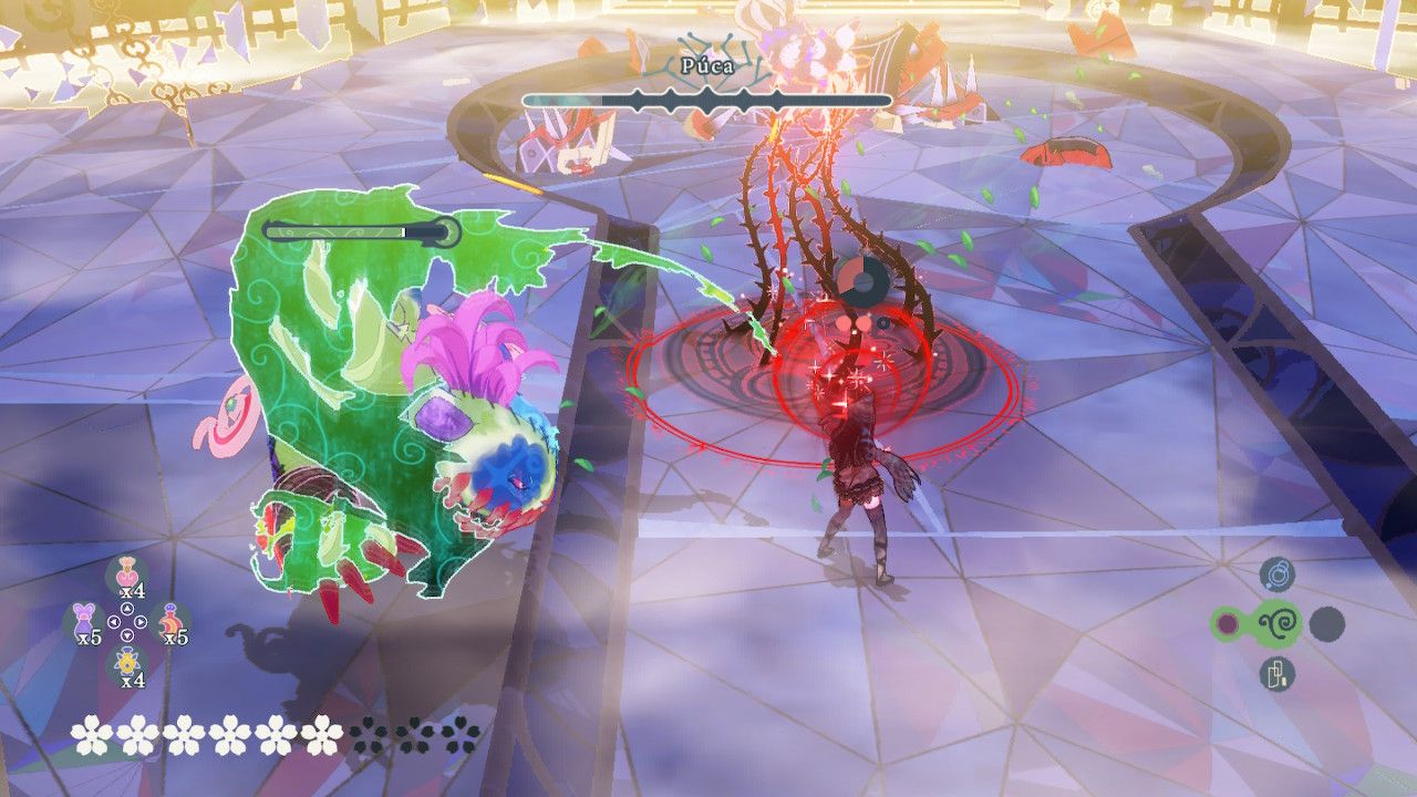 Cereza Thorn Binds Puca While Wood Cheshire Prepares To Attack