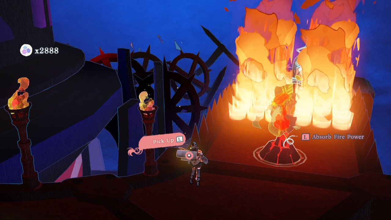 Cereza Absorbs Fire Power For The First Time