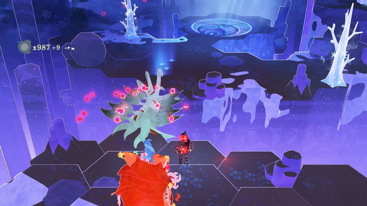 Cereza Opens A Bridge In Front Of Morgana's Symbol